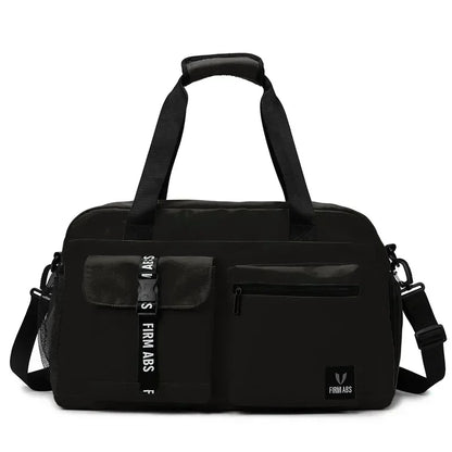 Large capacity dry wet separation travel bag with shoe box, can be equipped with a suitcase, portable fitness yoga exercise bag
