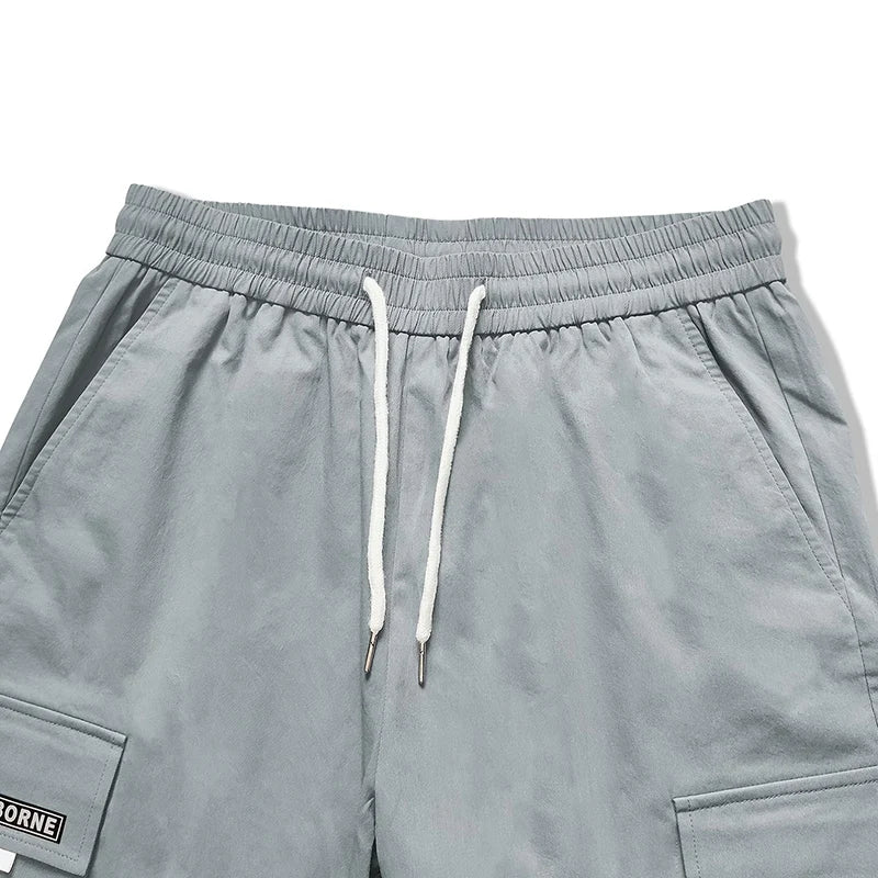Fashion Lightweight Cargo Pants Summer Breathable Casual Sweatpants 2/1Pcs Hip-Hop Drawstring Trousers Outdoor High Street Pants