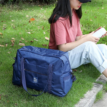 Travel Luggage Bag Large Capacity Multifunctional Adjustable Pull Rod Lightweight Business Trips Short Distance Clothing Storage