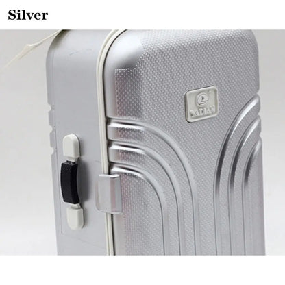 Dollhouse Decor Business Rolling Luggage Miniature  Suitcase  Trolley Travel Case For 1/4 1/6 Dolls