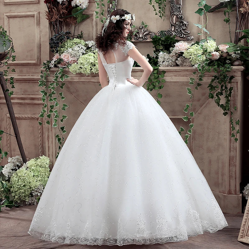PRXD-625#Wedding Dress Wholesale Lace up Embroidery Bride Marriage Dresses White Ball Gown Factory Christmas Carnival Plus Size