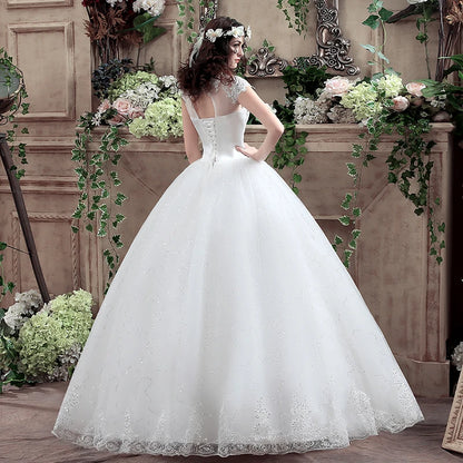 PRXD-625#Wedding Dress Wholesale Lace up Embroidery Bride Marriage Dresses White Ball Gown Factory Christmas Carnival Plus Size
