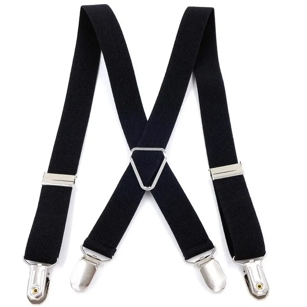 Elastic Adjustable Suspenders for Adults And Kids - Men Women Braces Suspender Set for Children Boys Girls Wedding Accessories