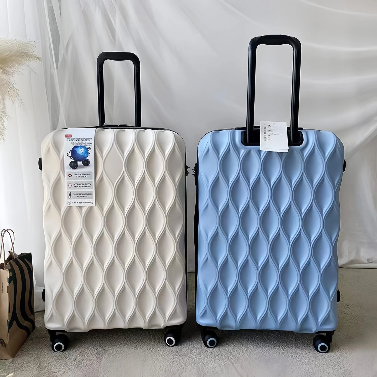 20inch Carrier, 24inch Trolley Suitcase, Large Capacity Zipper Trolley Case, Boarding Case, Suitcase, Universal Wheel Suitcase
