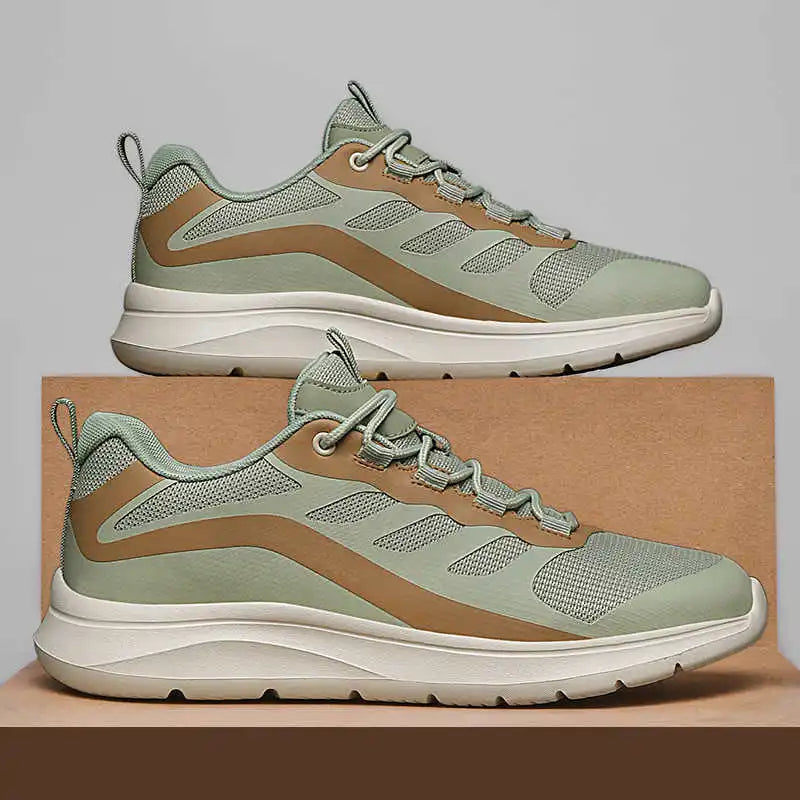 Plataform Synthetic Leather Sneakers Man Dress Heels Sneakers Man Dress Men Walking Shoes Sport Style Luxery Sporty Pie