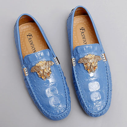 Men's Women Leather Designer Casual Shoes Luxury Loafers Moccasins Brand Driving Male Man Shoes for Men Footwear Plus Size 35-48