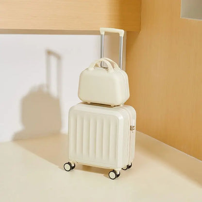 Small cute trolley case High value box Large capacity box Male and female students Password box