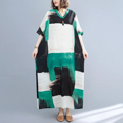 Summer Dress for Women Clothing Long Dress Fashion Clothes Cotton Vintage Harajuku Elegant Streetwear Maxi Beach Dresses