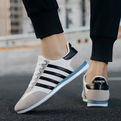 Men Shoes Fashion Outdoor Casual Shoes Luxury Tenis Training Shoes Lace Up Vulcanized Oes Comfortable Walking Flats Men Sneakers