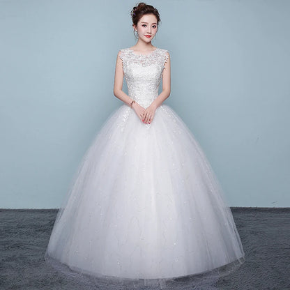 PRXD-625#Wedding Dress Wholesale Lace up Embroidery Bride Marriage Dresses White Ball Gown Factory Christmas Carnival Plus Size