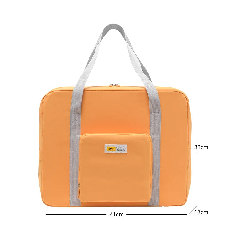 Foldable Travel Bags Unisex Waterproof Oxford Fabric Luggage Storage Suitcase Match Large Capacity Handbags Tote Organizers