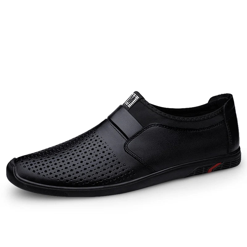 Luxury Brand Men Loafers Shoes Driving Fashion Boat Footwear Man Genuine Leather Moccasins Men's Shoes Comfy Drive Casual Shoes