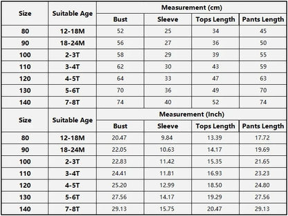 New Kids Boys Girls Pajamas Cute Cartoon Panda Long Sleeve T-Shirt Tops + Pants Baby Spring Autumn Sleepwear Clothing Sets