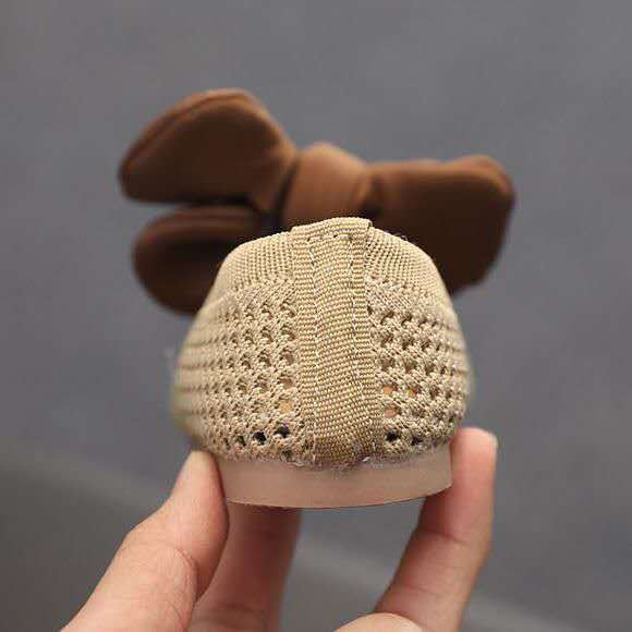 Summer New Children's Shoes Fashion Soft Bottom Baby Breathable Little Princess Hole Mesh Shoes