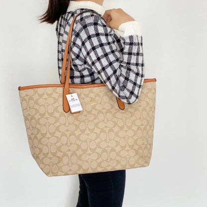 PROMO SALE Tas CCH tote bag besar hitam coklat nude beige putih