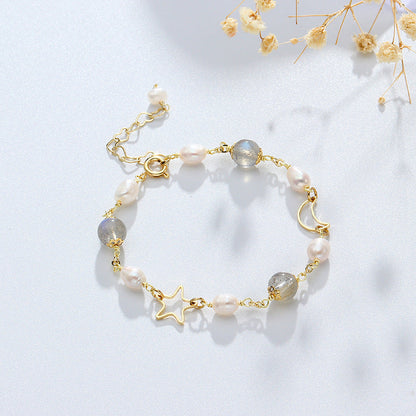 Women's Natural Crystal Bracelet