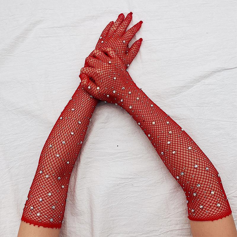 Stockings Mesh Long Gloves Wedding Accessories