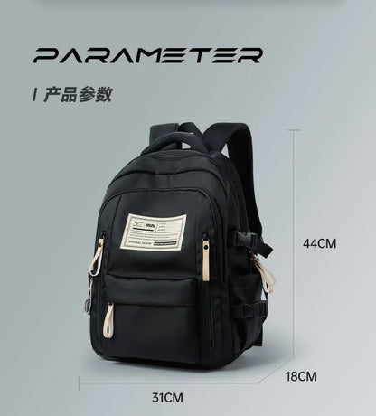 2026 New Large Capacity Backpack for Junior Senior High School Students Travel Computer Bag, Men’s and Women’s Same Style Book Bag