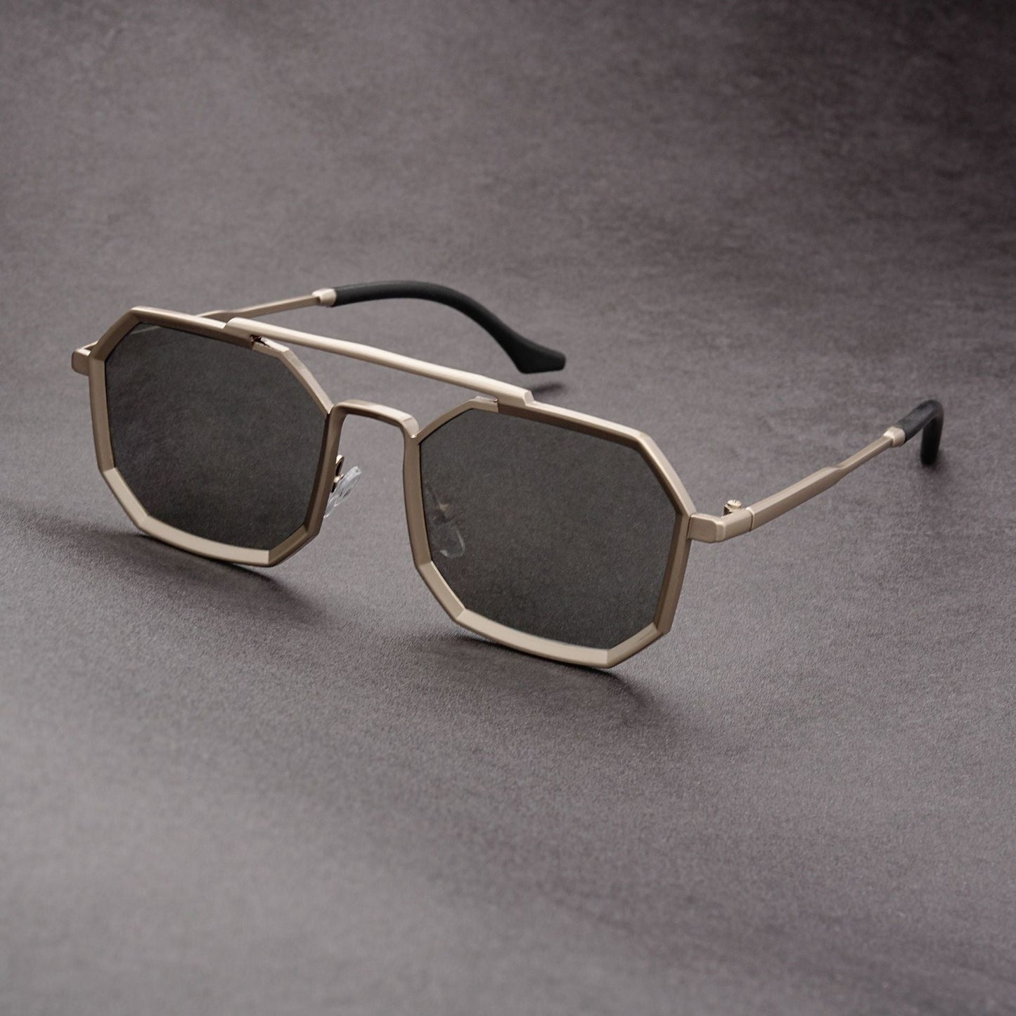 European And American Saibo Future Punk Double Beam Sunglasses
