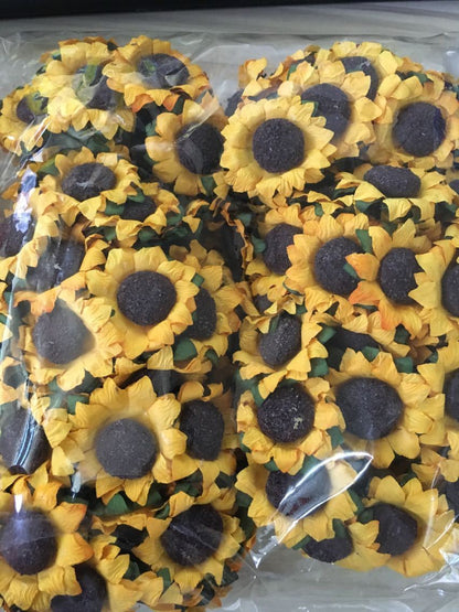 SUNFLOWER Diy Garland Accessories Wedding Candies Box Accessories Small Sunflower Bouquet