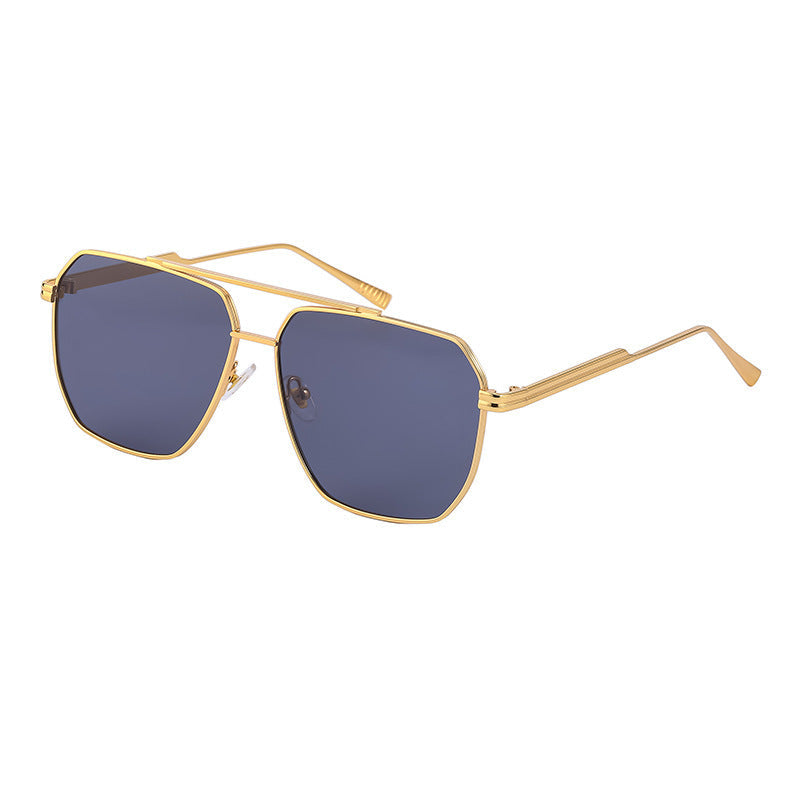 Men's Outdoor Cycling Retro Double Beam Sunglasses
