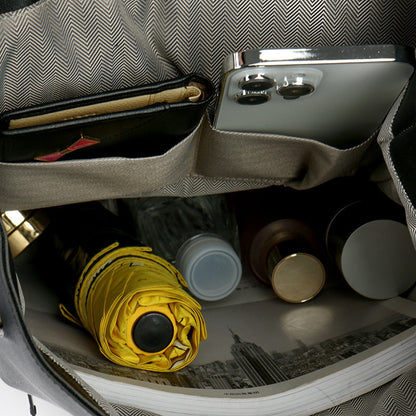 Waterproof Multi-layer Backpack For Men And Women