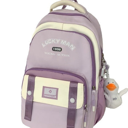Special-interest Design Large Capacity Class Tutorial Play Backpack Good-looking All-match Backpack
