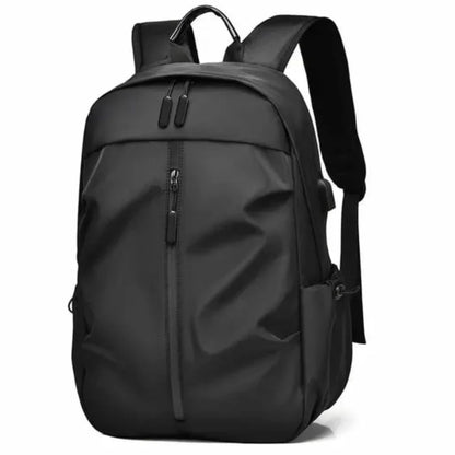 Waterproof Multi-Compartment Laptop Backpack – Black (Free Moneybag Included)