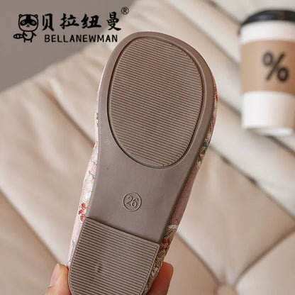 Children's Bow Slip-On Princess Shoes