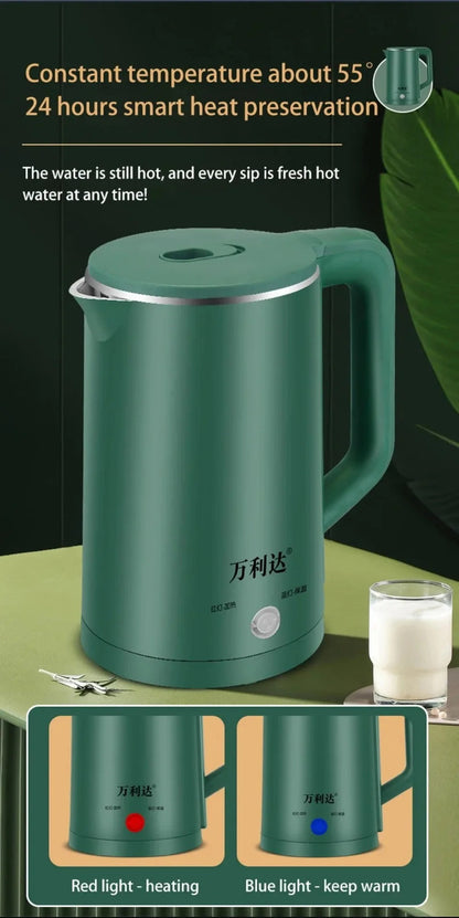 2.3L Electric Kettle 220V Coffee Pot Automatic Power Off Lrage Capacity Save Time Express Boil Water Pot Home Kitchen Appliances